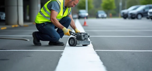 Comment choisir la meilleure peinture pour marquage au sol parking ?