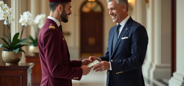 Combien laisser de pourboire dans un hôtel de luxe : conseils et bonnes pratiques